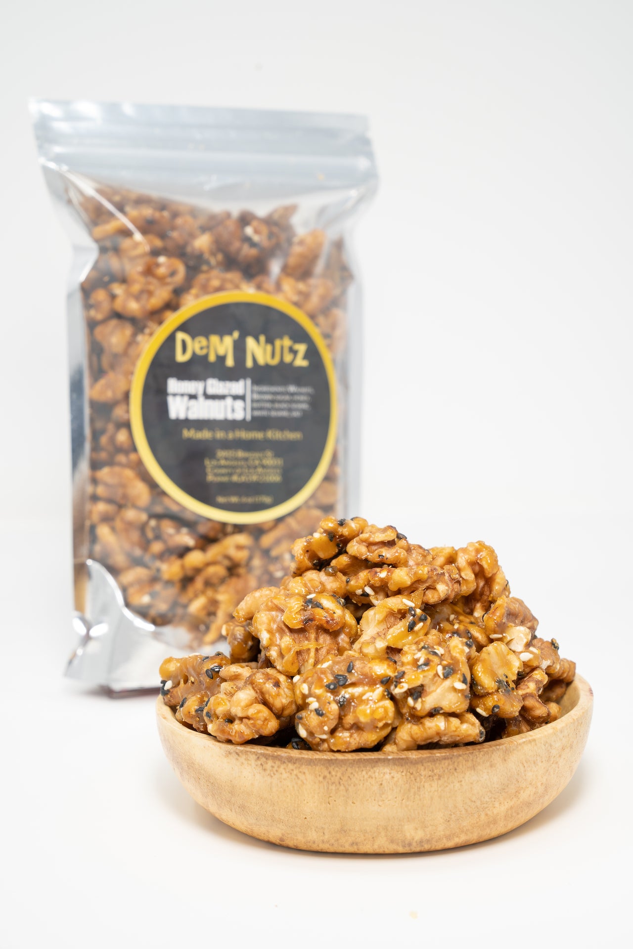 Honey Glazed Walnuts