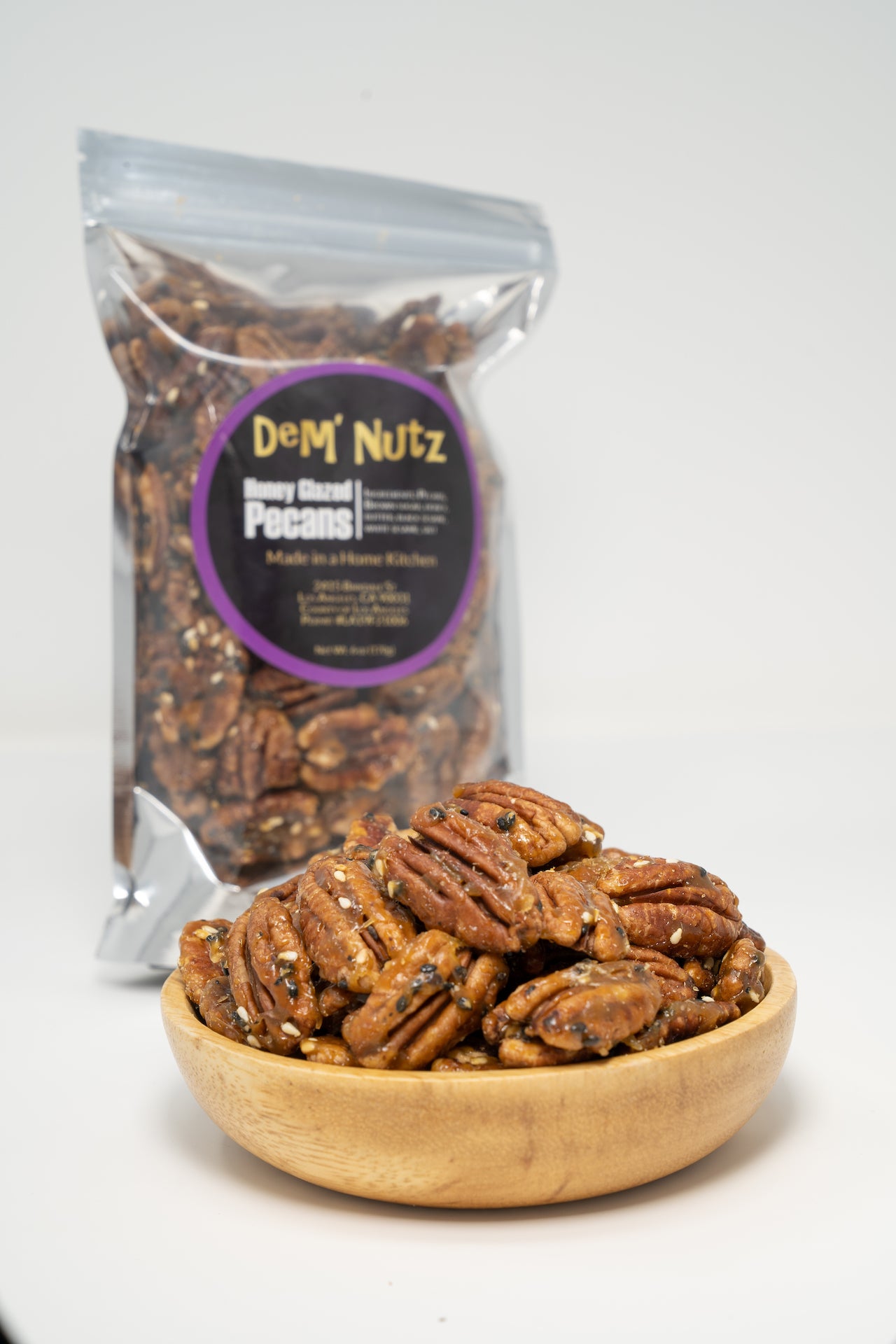 Honey Glazed Pecans