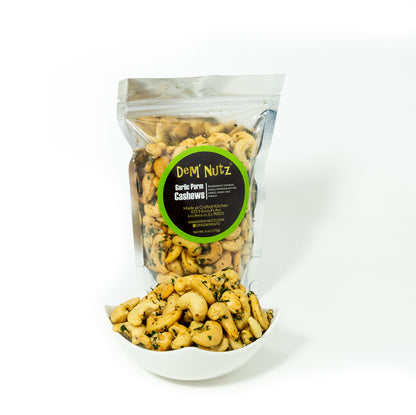 Garlic Parm Cashews